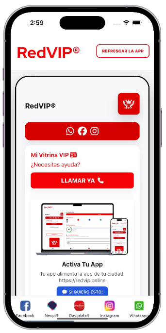 RedVIP® Vitrina Premium - MIGIRARDOT.ONLINE
